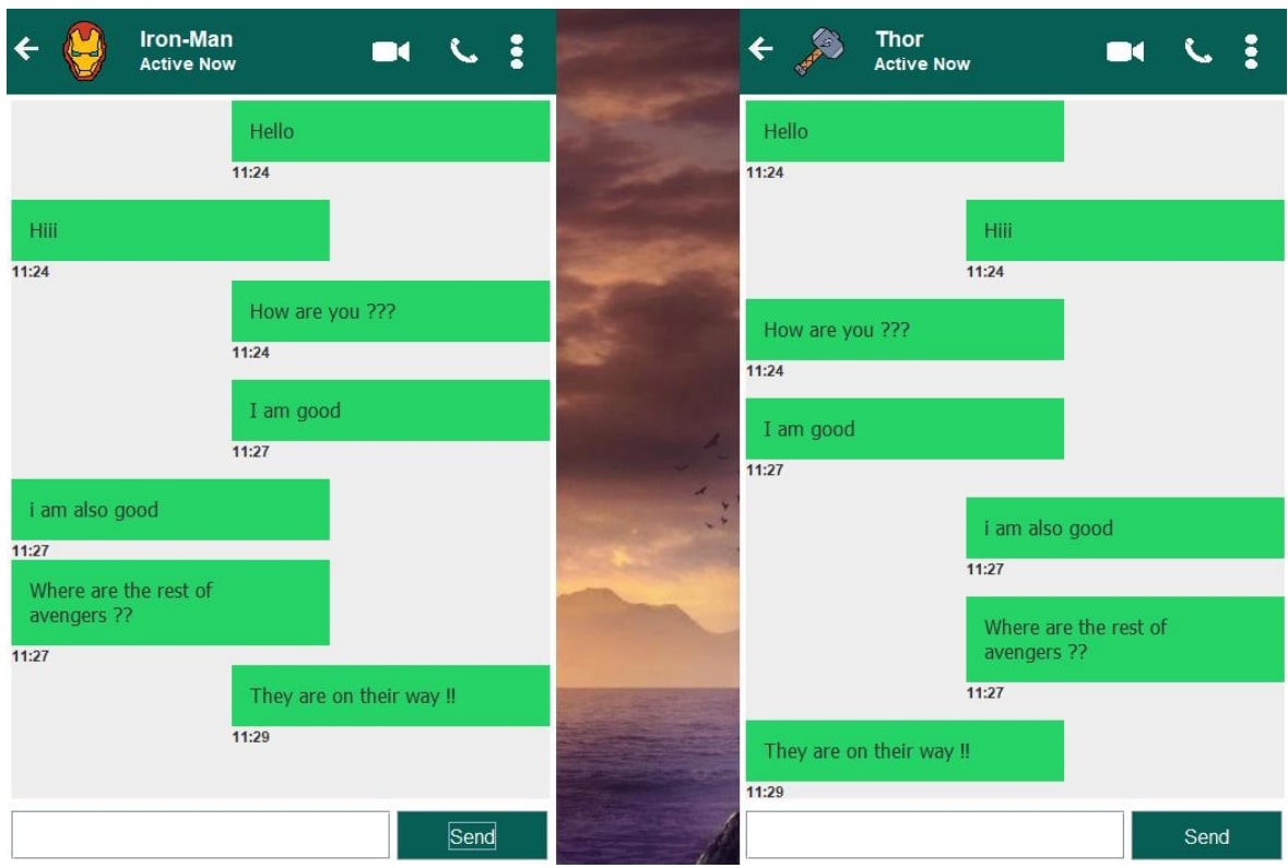 Java Chat Application preview